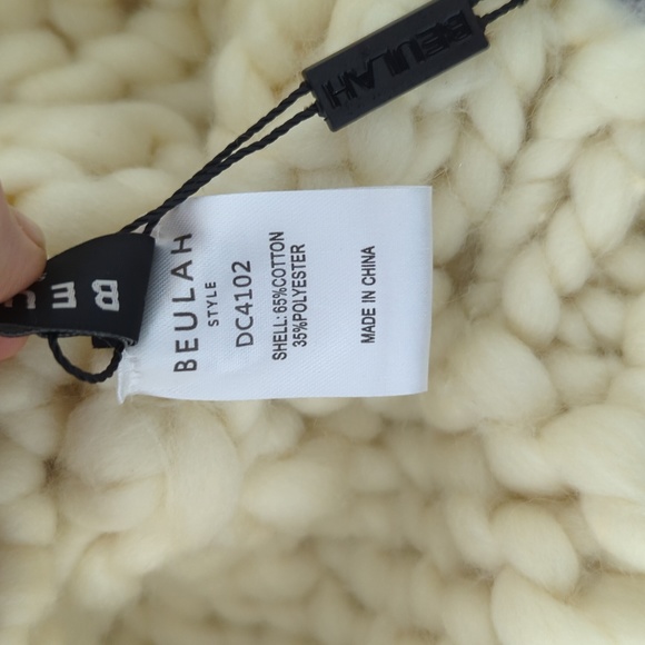 NWT Beulah Cardigan o/s - Picture 11 of 12